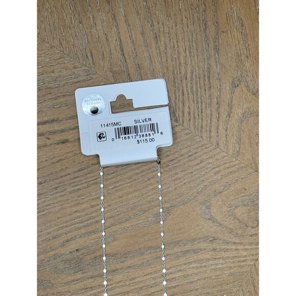 Giani Bernini Sterling Silver Beaded Chain Necklace 20” - Picture 3 of 4